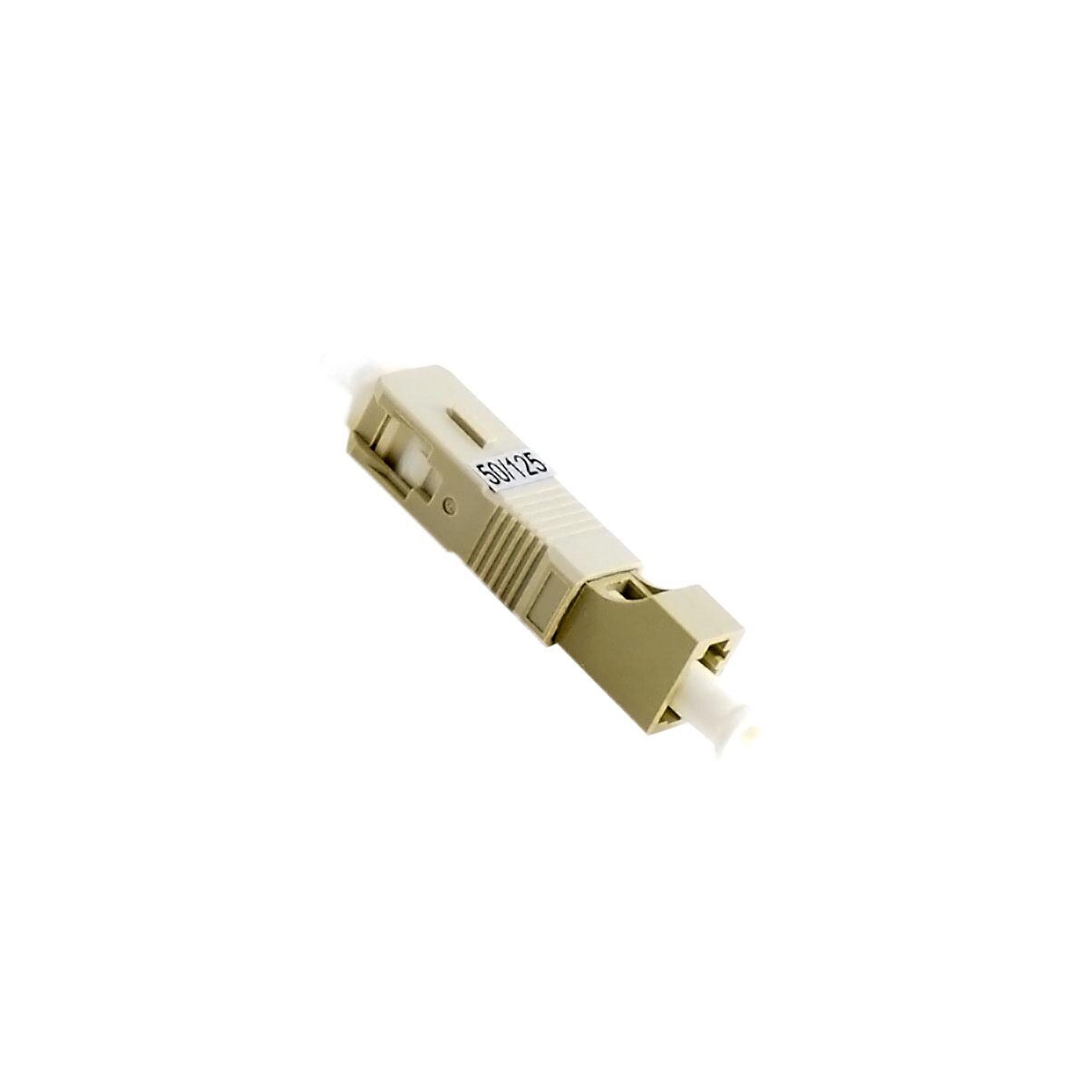 Multimode SC Male to LC Female Fiber Optic Adapter